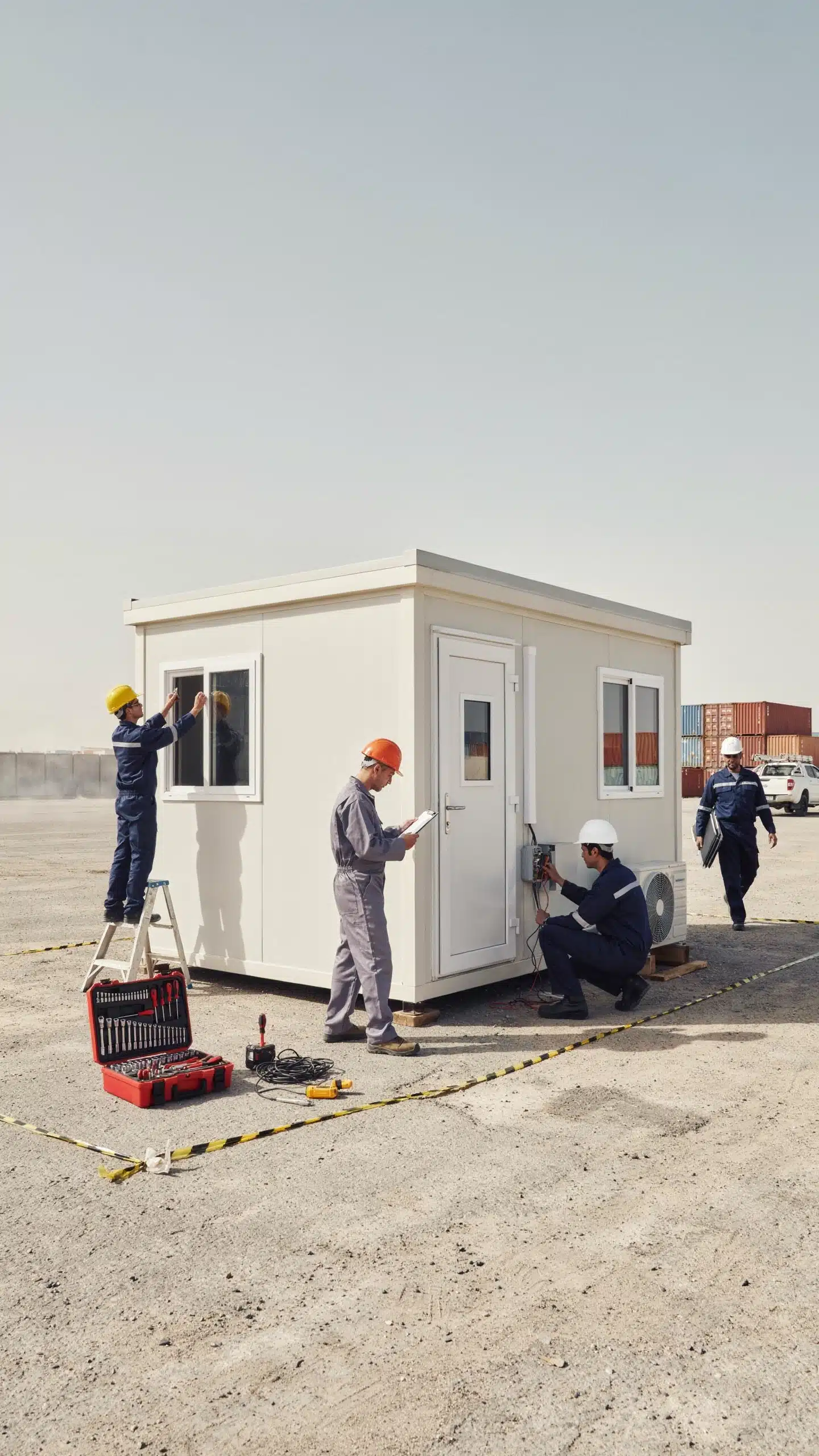 Shifting & Maintenance 4 Porta Cabin Maintenance Repair