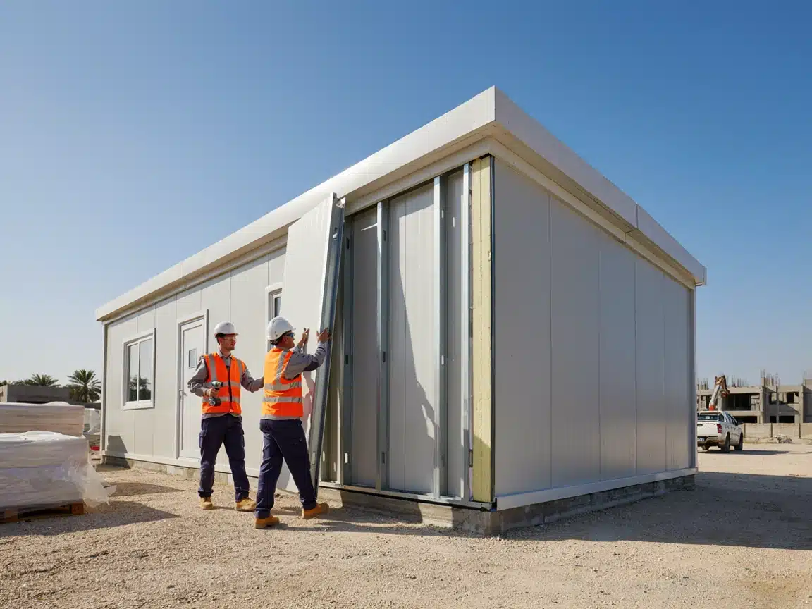 Sandwich Panel Containers 2 What Is a Sandwich Panel Cabin